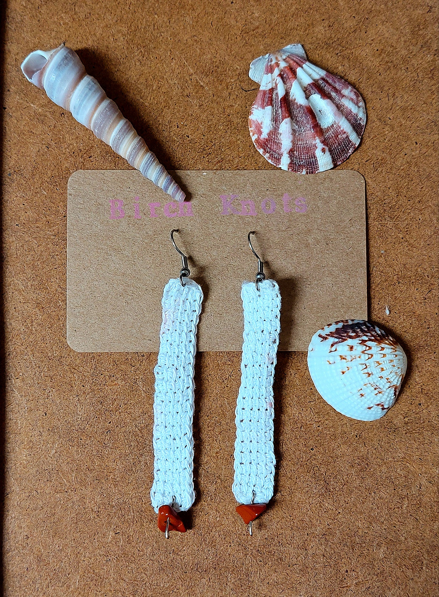 Tile Crochet Earrings