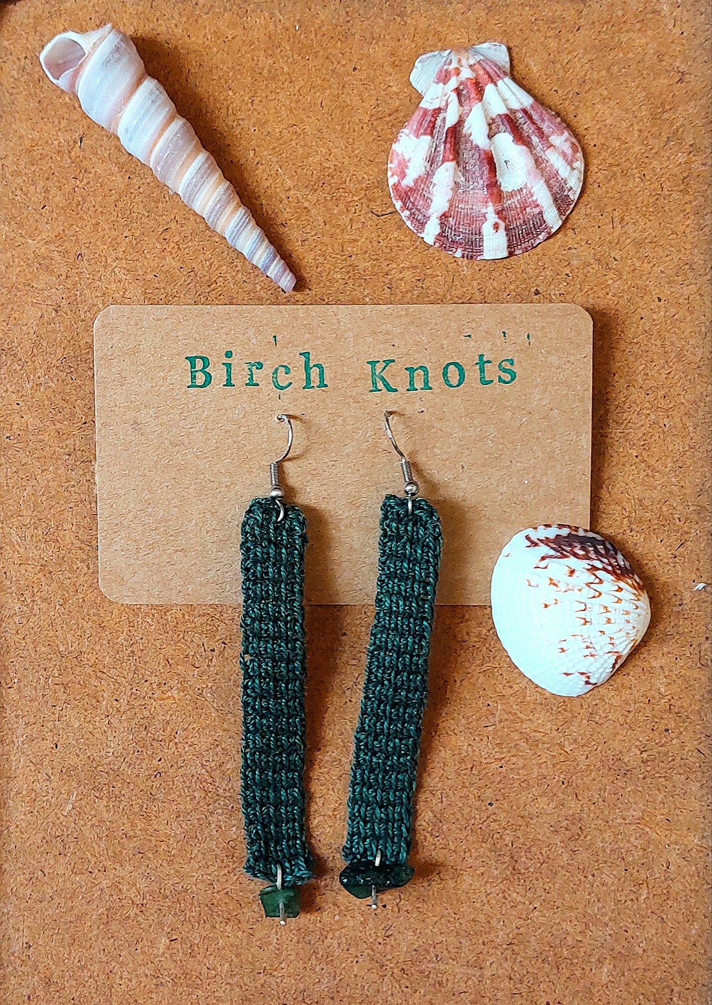 Tile Crochet Earrings