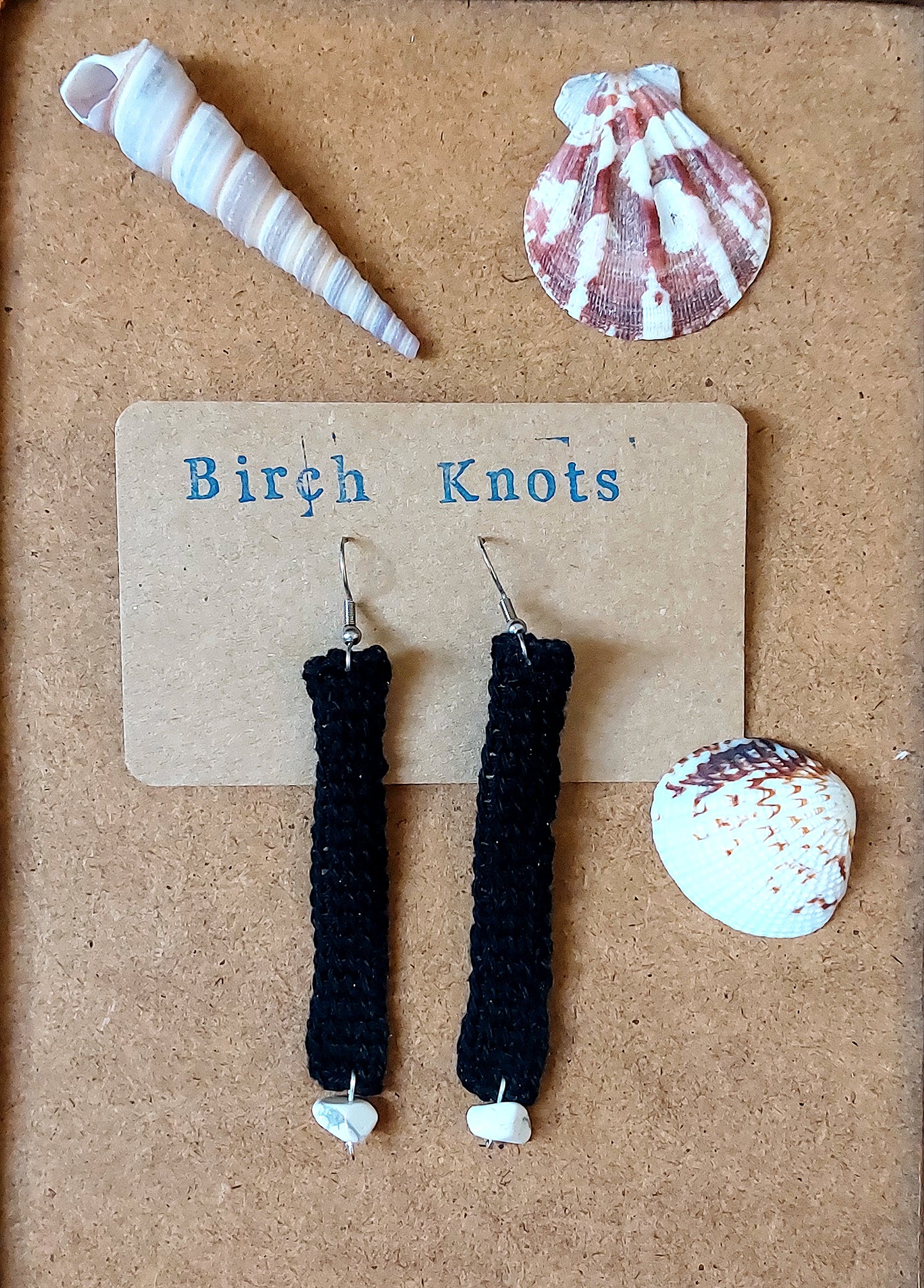 Tile Crochet Earrings