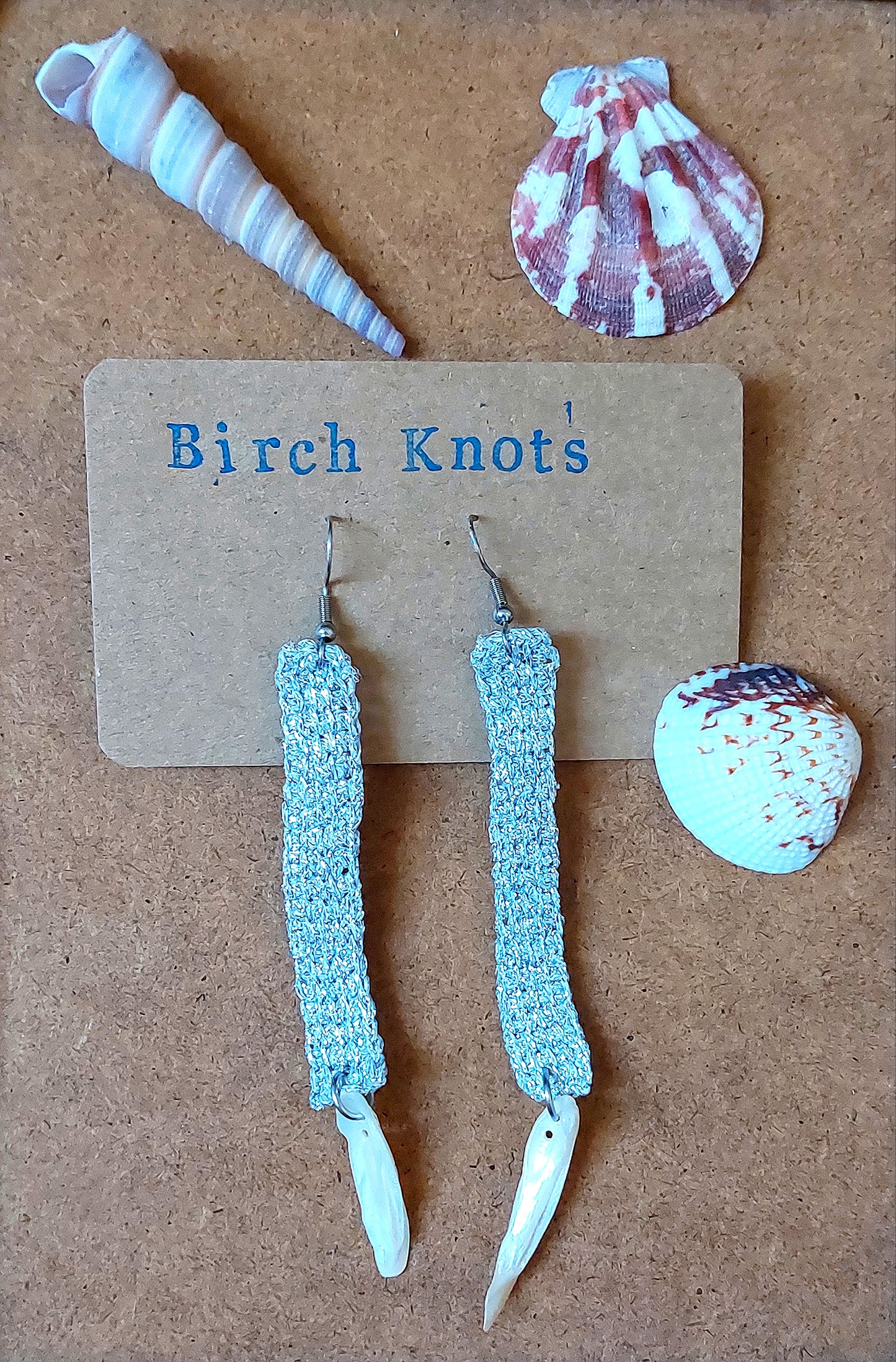 Tile Crochet Earrings