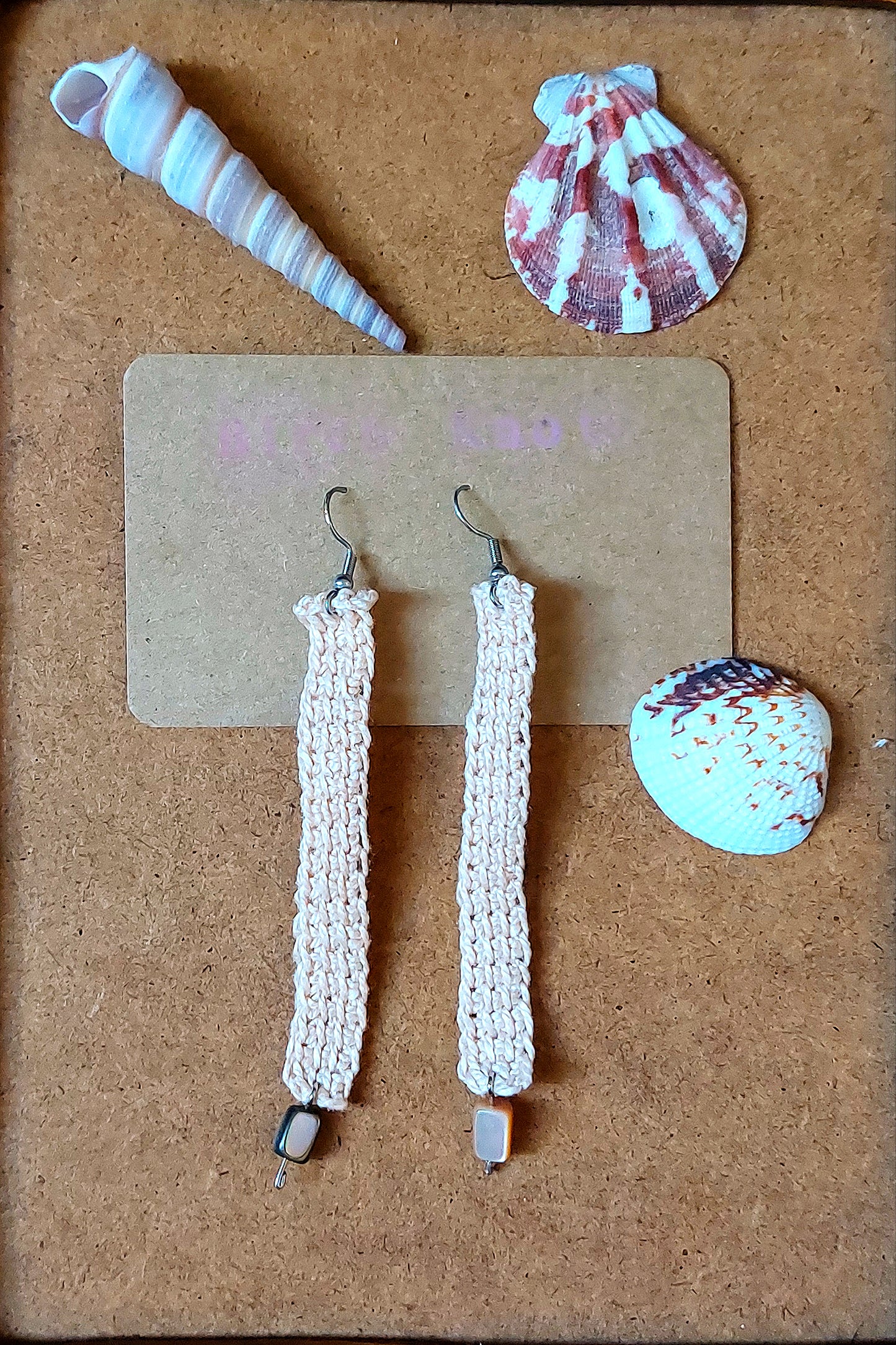 Tile Crochet Earrings