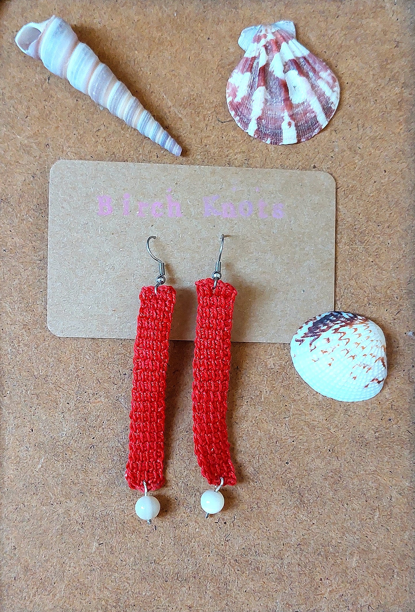 Tile Crochet Earrings