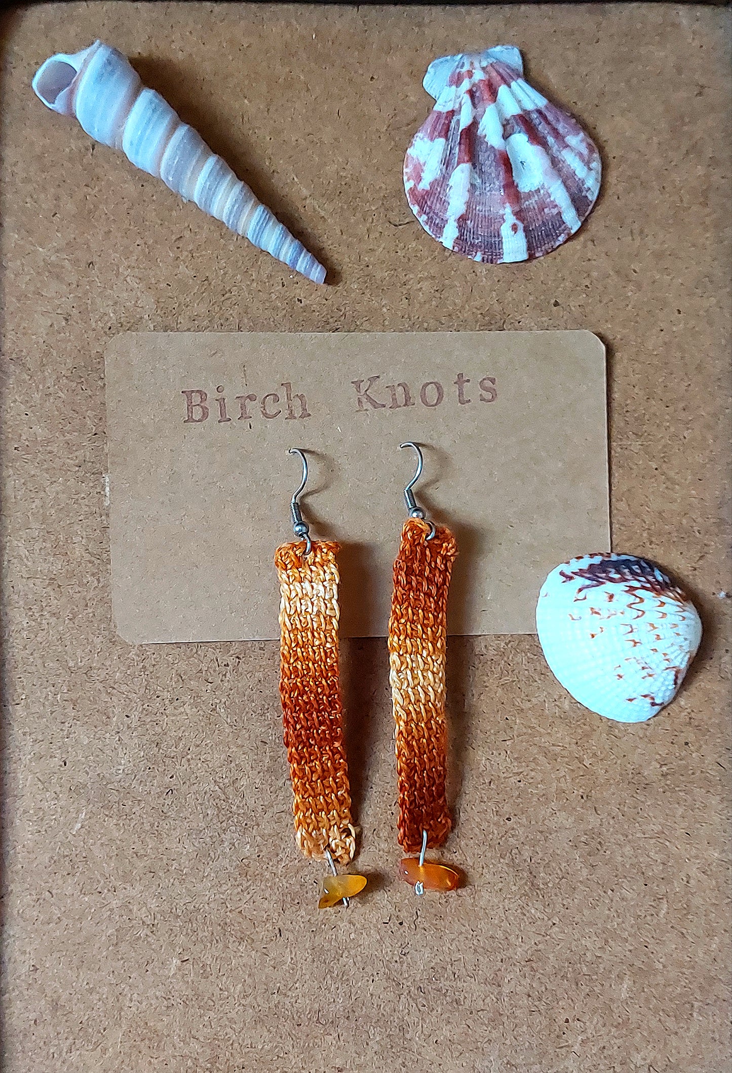 Tile Crochet Earrings