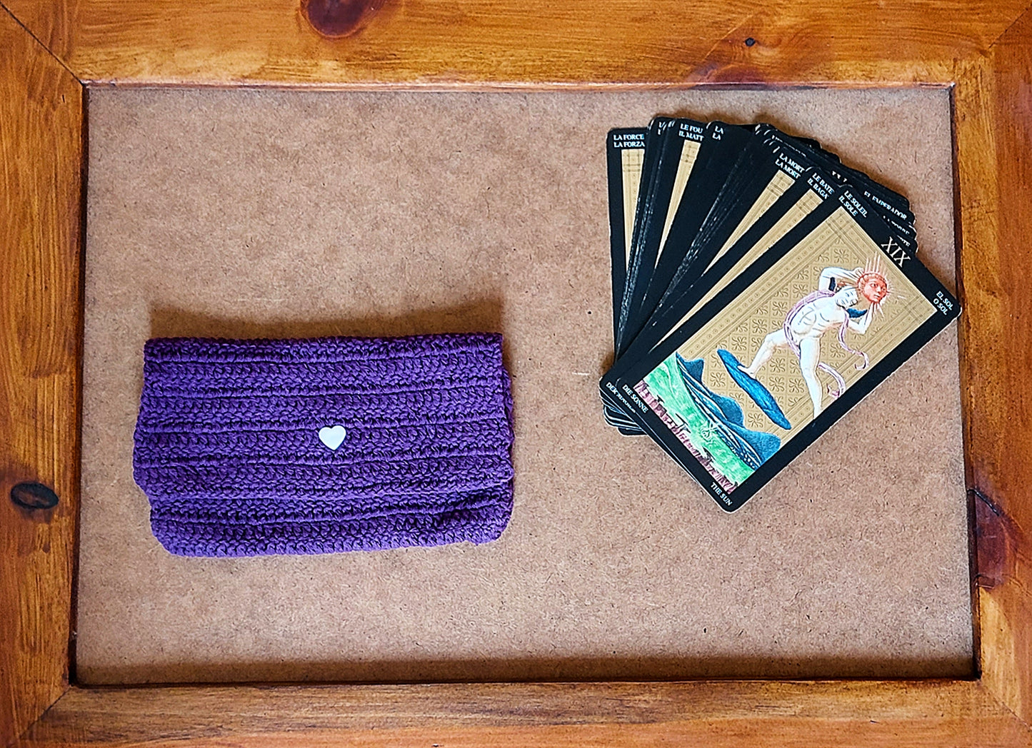 Crochet Tarot Bag (Standard Tarot Size 7x13)