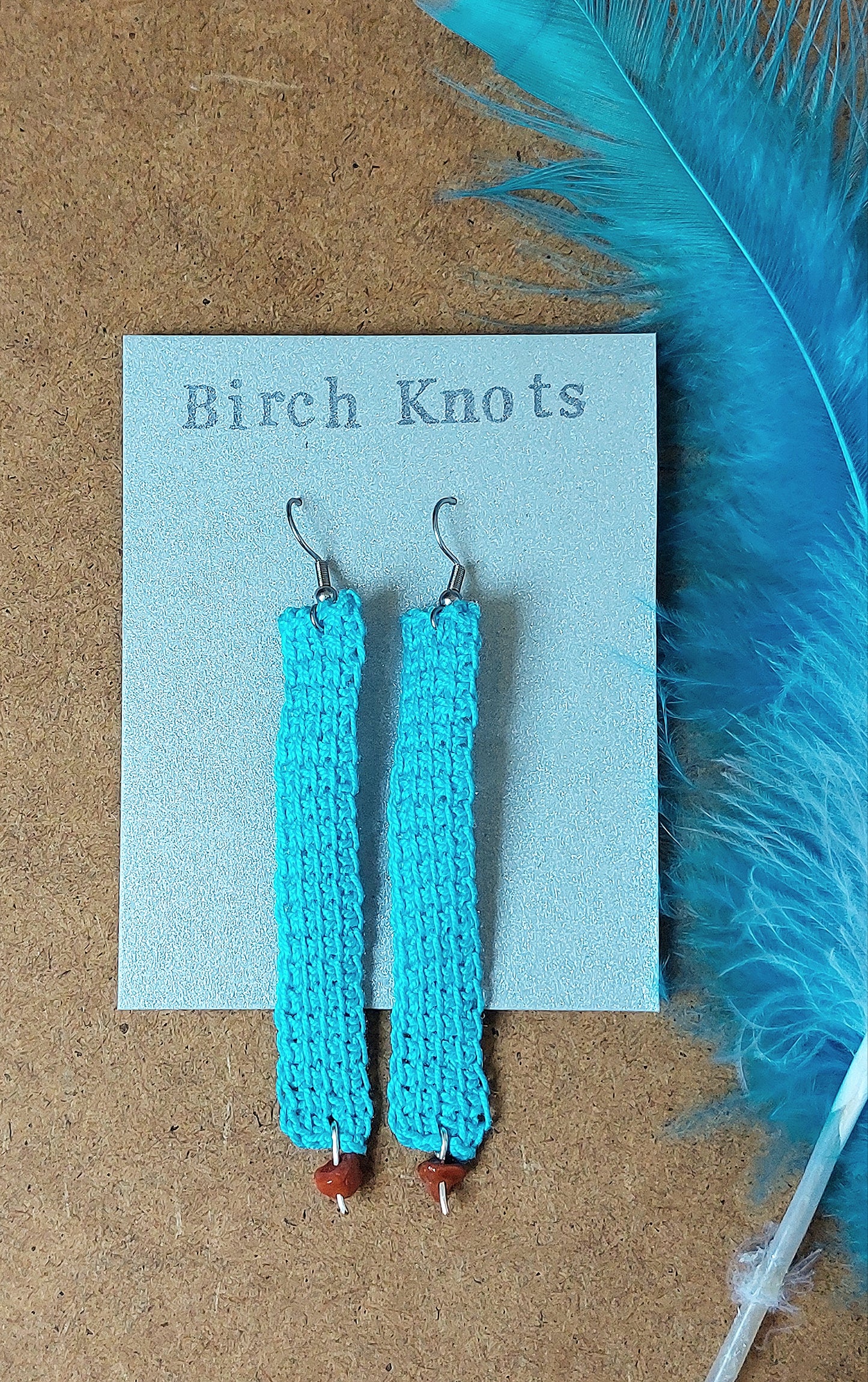 Tile Crochet Earrings