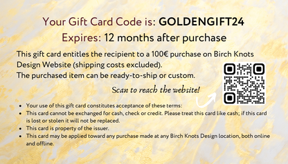 Gold Gift Card 100€