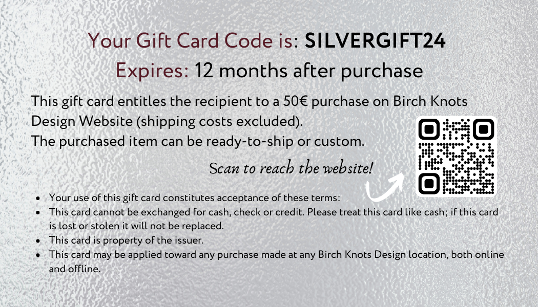 Silver Gift Card 50€