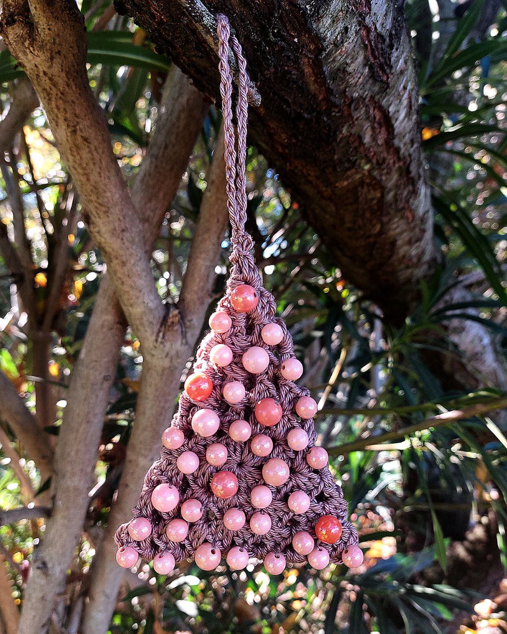 L'Albero della Luce - Decorazione per Albero di Natale all'Uncinetto - Edizione Limitata di 7 Alberi