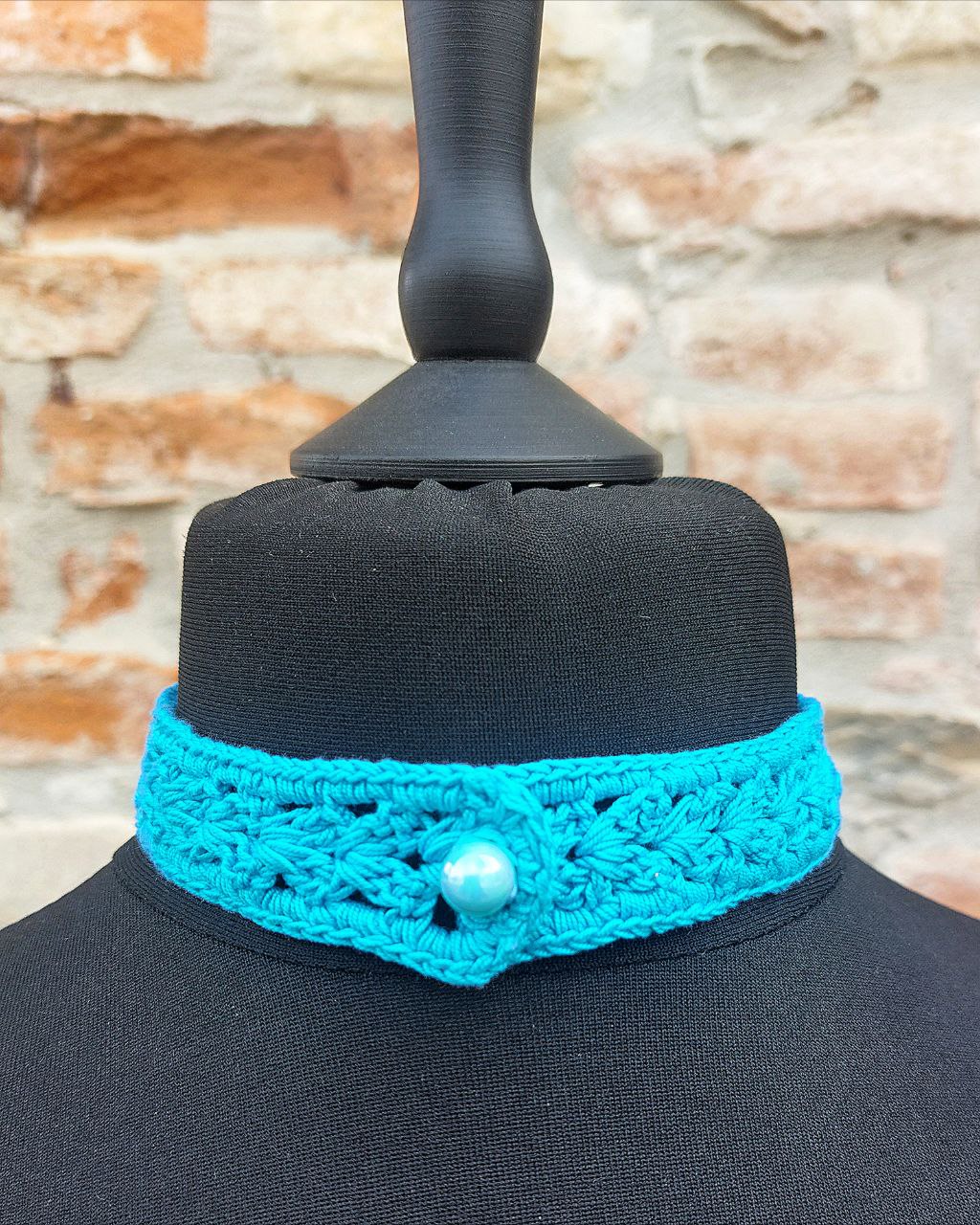 Cinderella - Choker Crochet Necklace