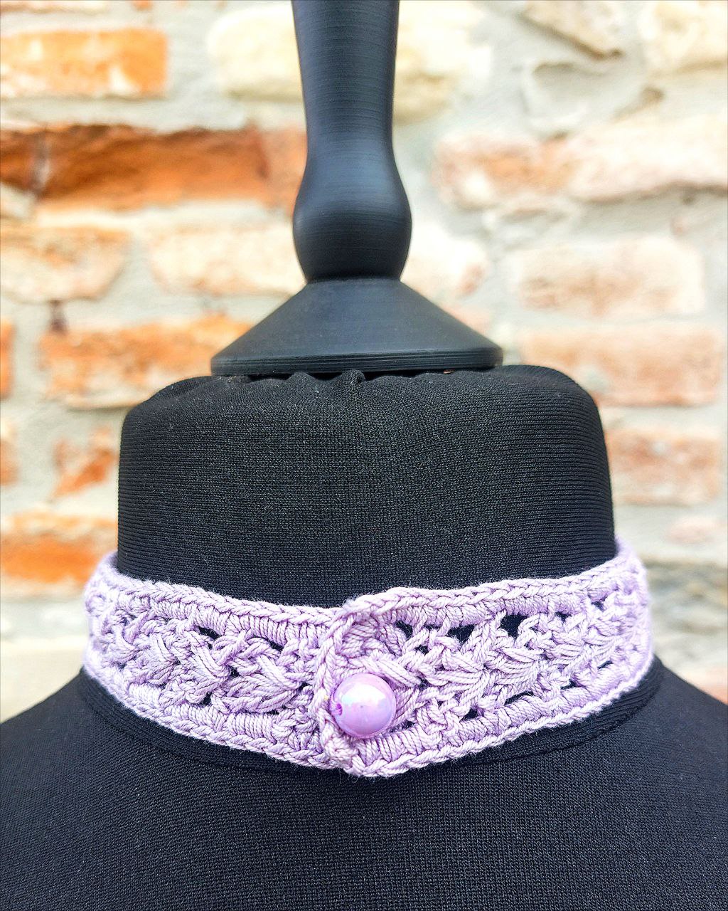 Cinderella - Choker Crochet Necklace