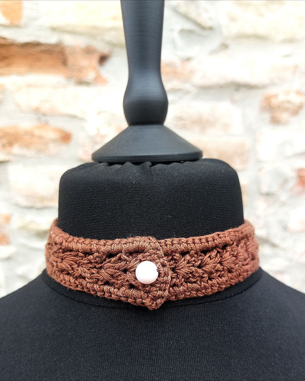 Cinderella - Choker Crochet Necklace