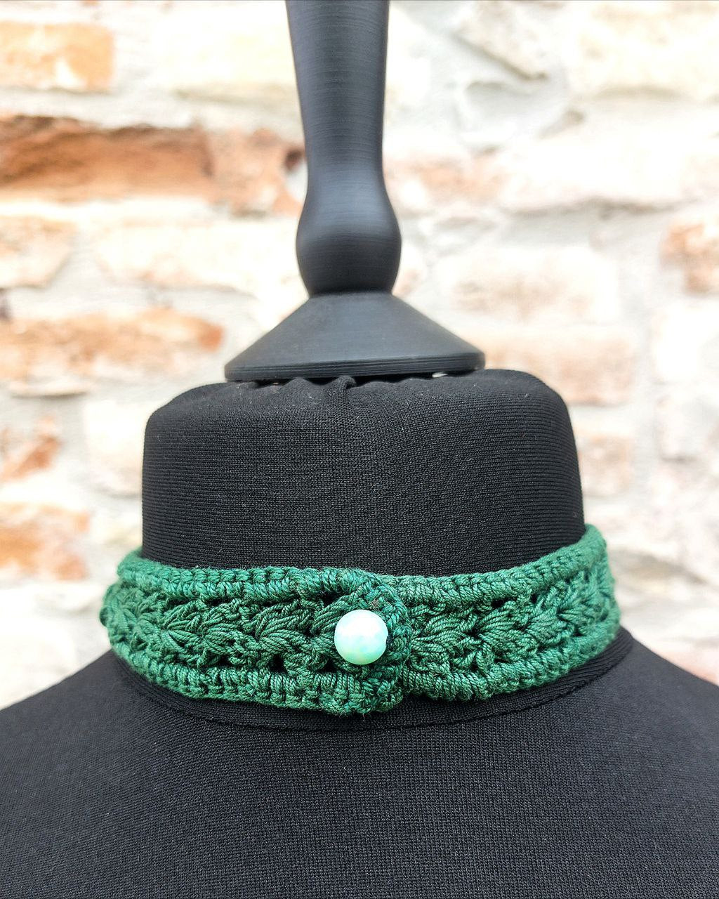 Cinderella - Choker Crochet Necklace