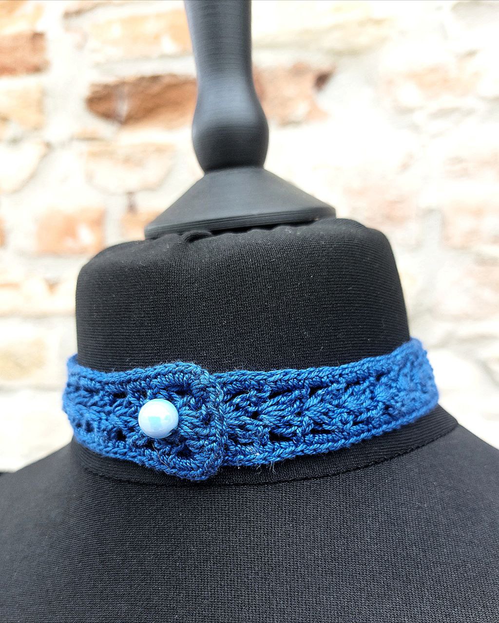 Cinderella - Choker Crochet Necklace