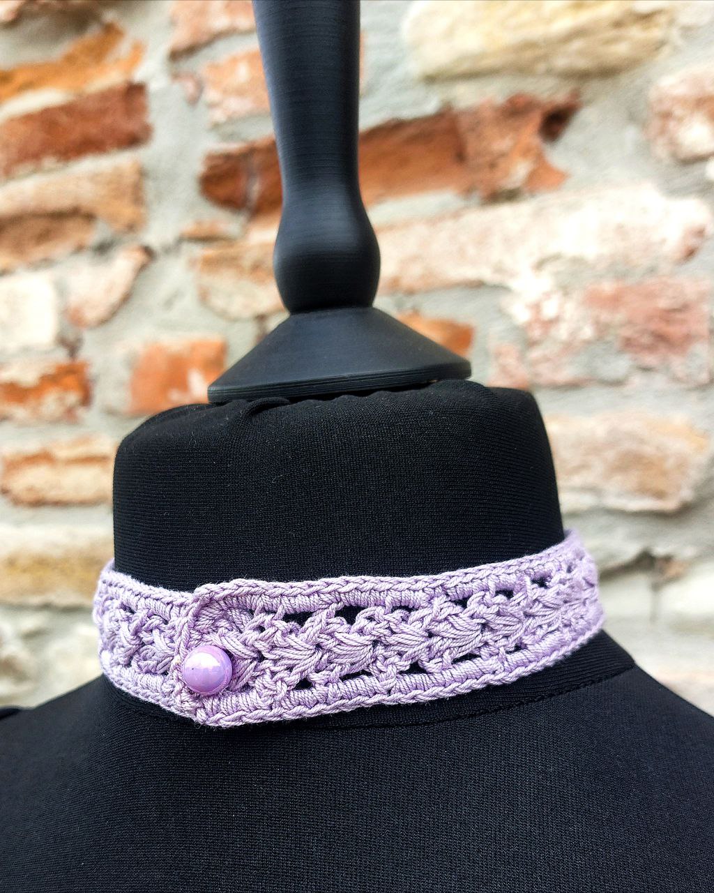 Cinderella - Choker Crochet Necklace