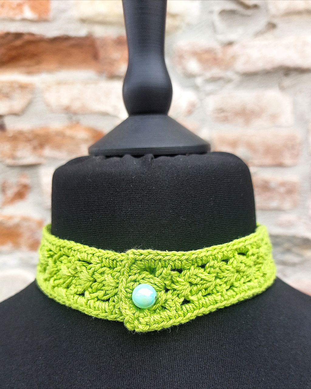 Cinderella - Choker Crochet Necklace
