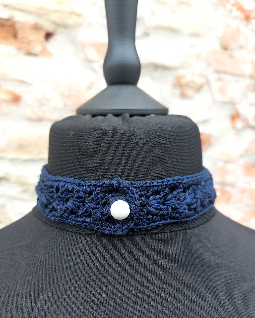 Cinderella - Choker Crochet Necklace