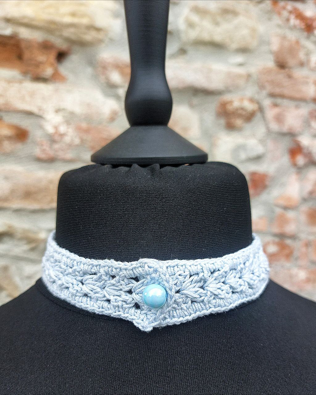 Cinderella - Choker Crochet Necklace