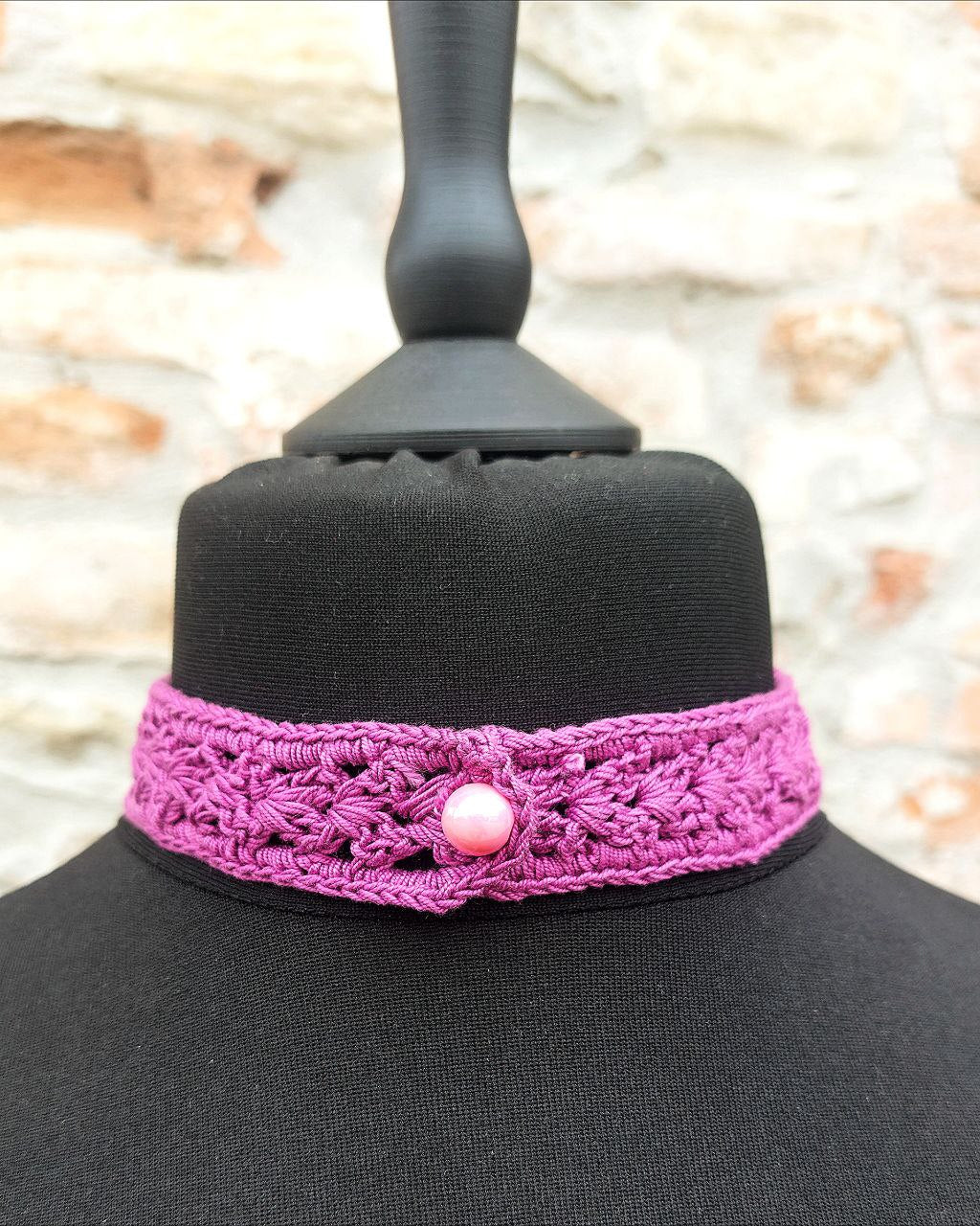 Cinderella - Choker Crochet Necklace