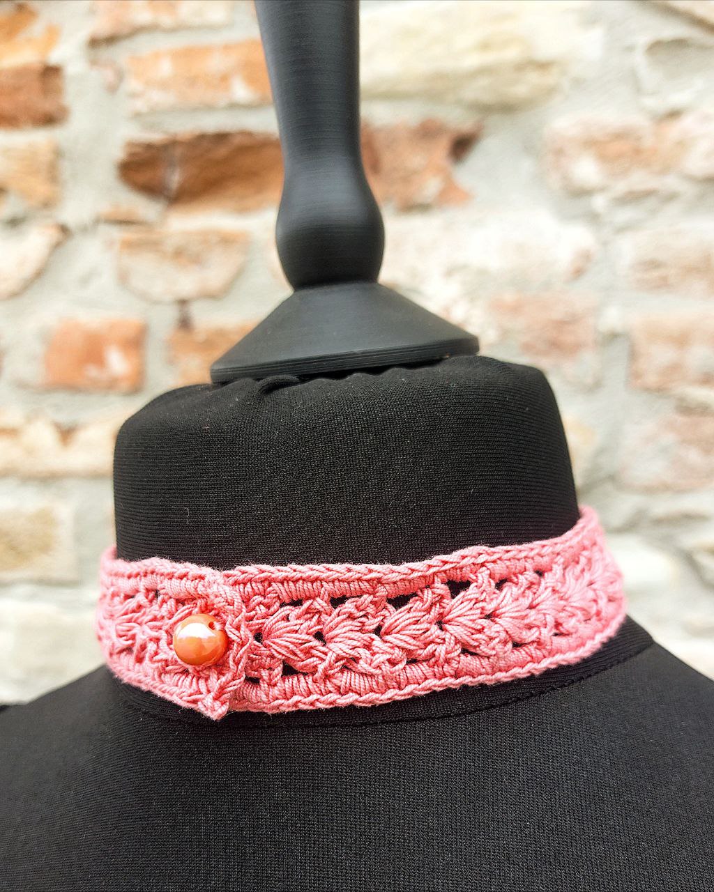 Cinderella - Choker Crochet Necklace
