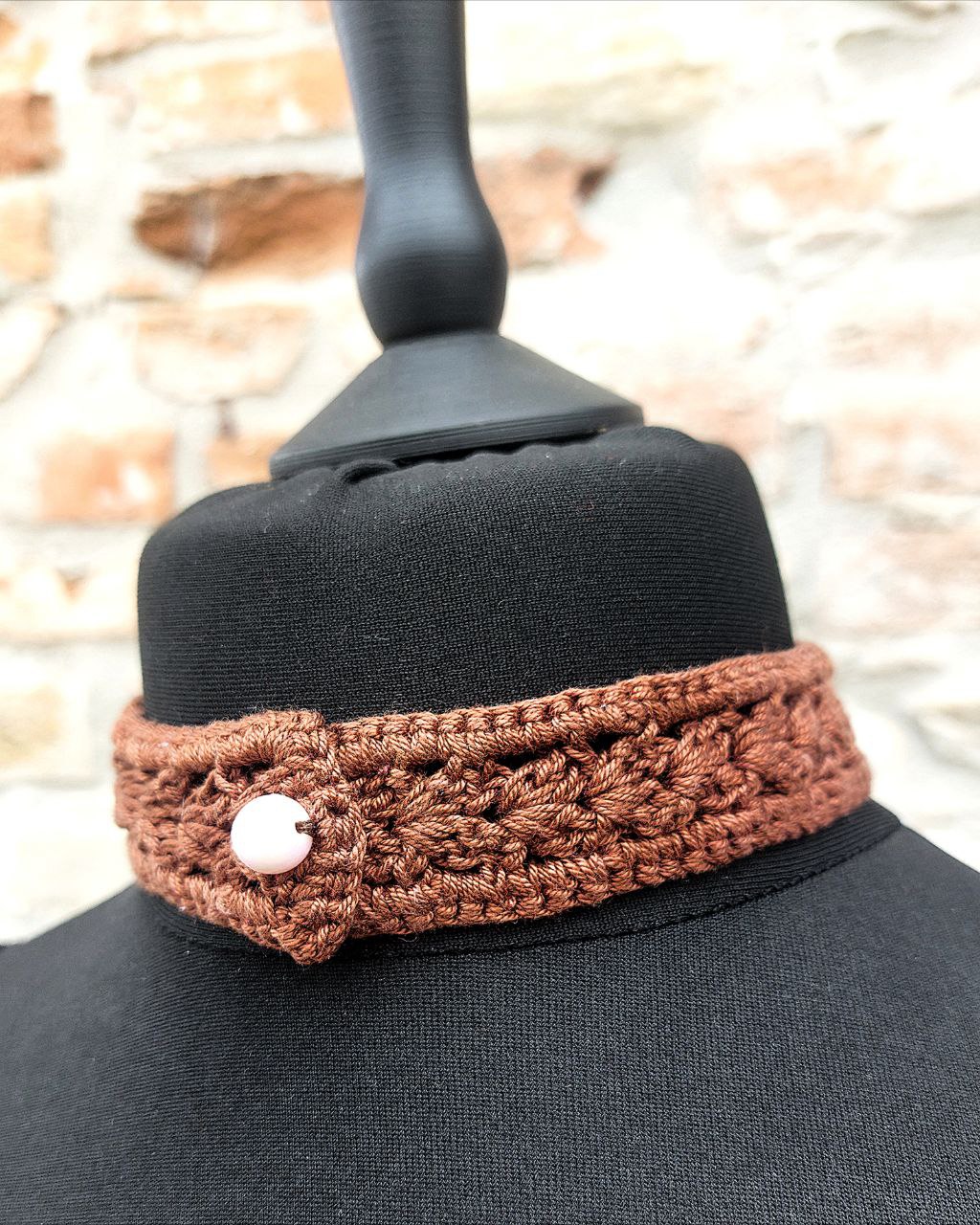 Cinderella - Choker Crochet Necklace