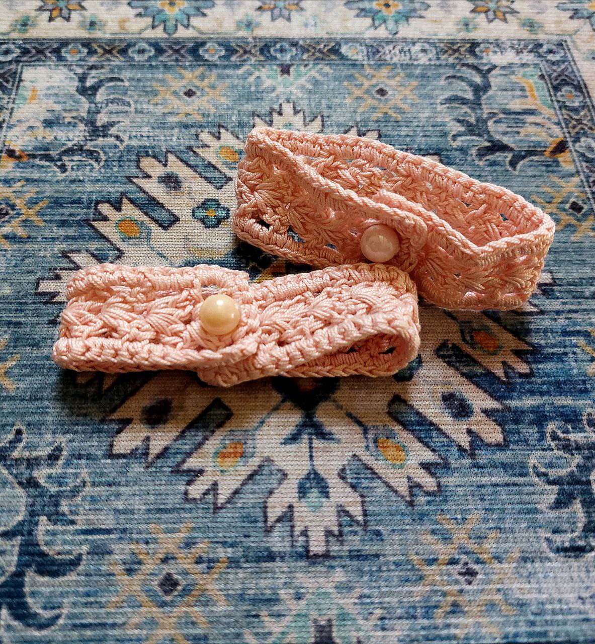 Cinderella Bracelet - Crochet Bracelet Couple