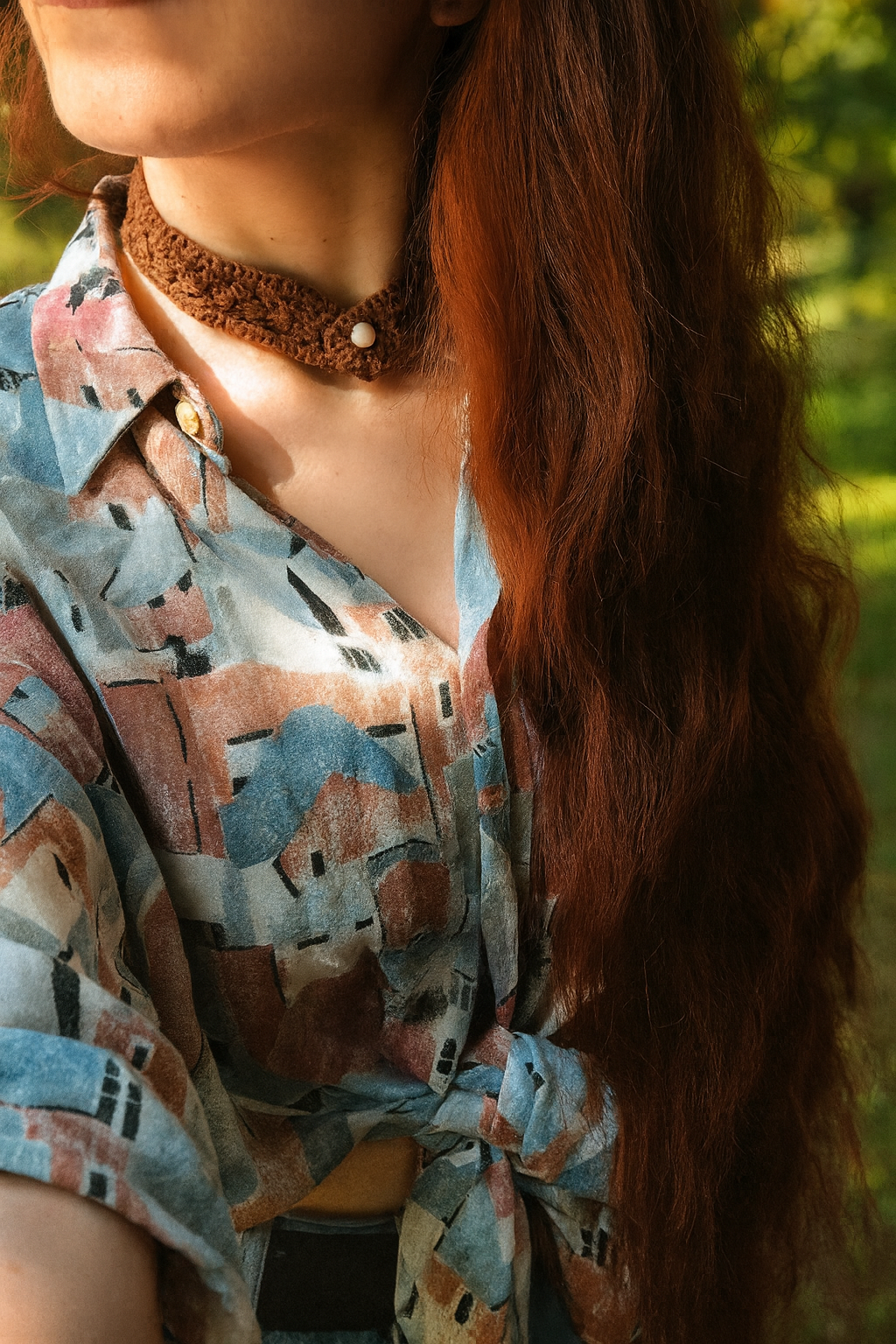 Cinderella - Choker Crochet Necklace