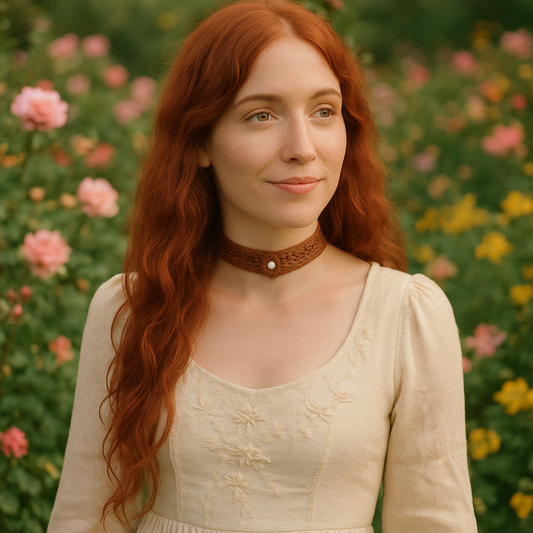 Cinderella - Choker Crochet Necklace