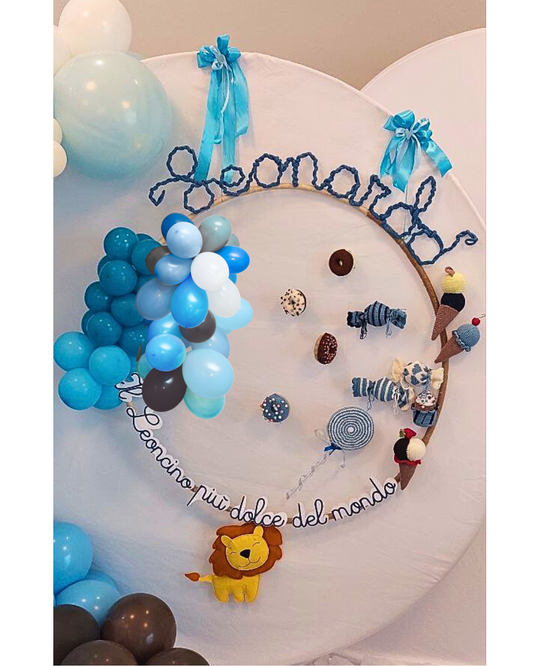 Custom Handmade Christening Decoration