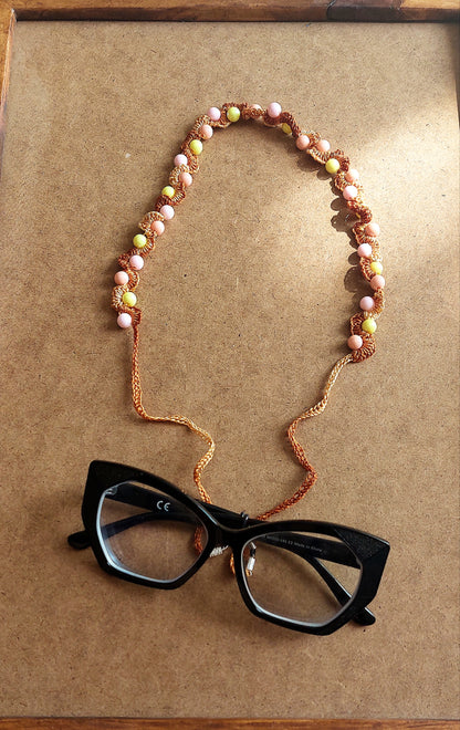 Mermaid Crochet Eyeglasses Chain & Necklace