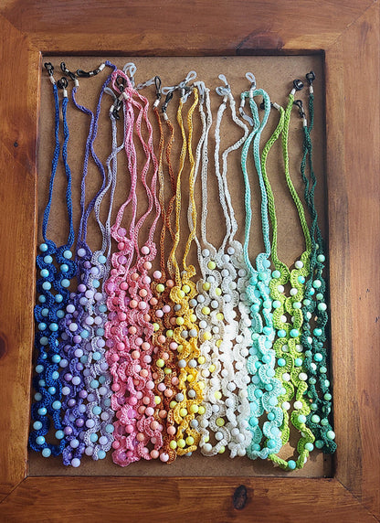 Mermaid Crochet Eyeglasses Chain & Necklace