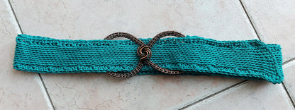 Copper and Crochet high waist Belt - Infinity