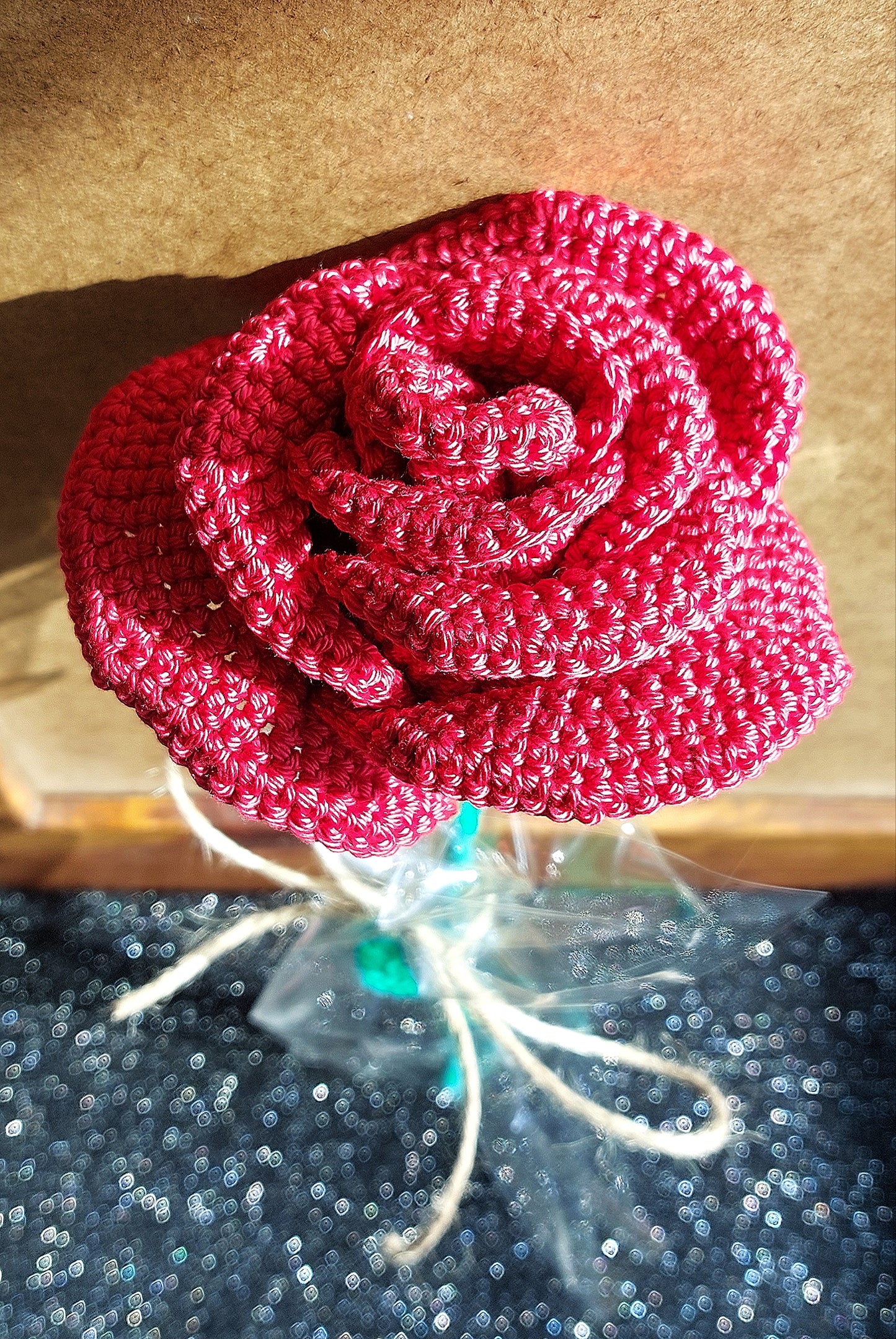 Crochet Rose Flower