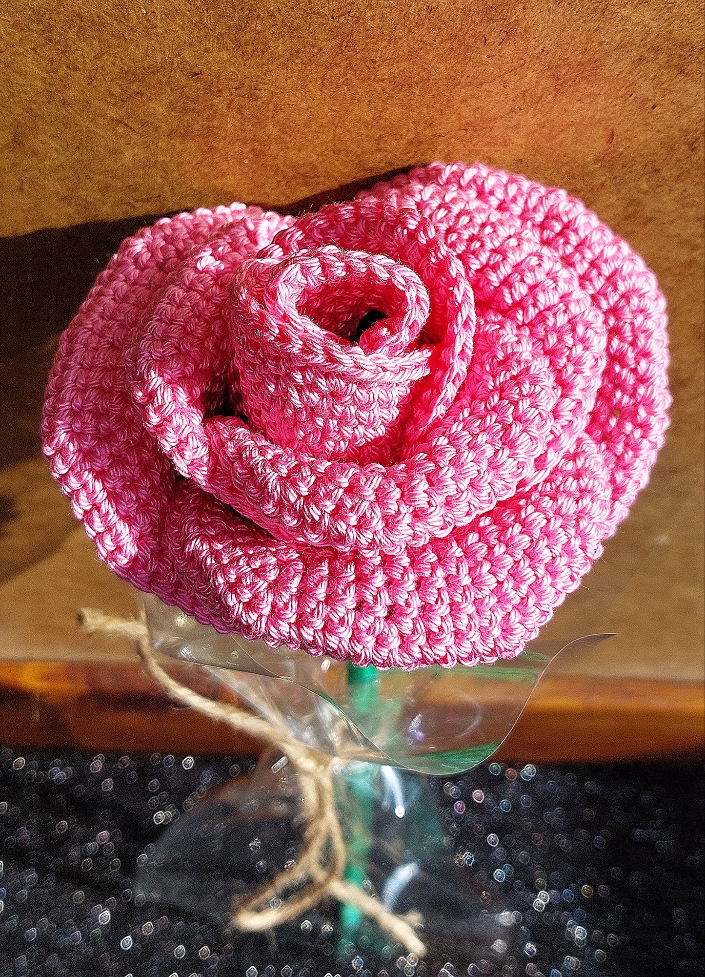 Crochet Rose Flower