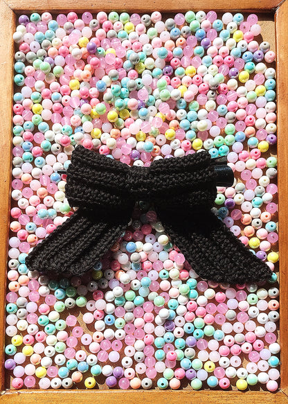 Crochet Hair Bow - Belle