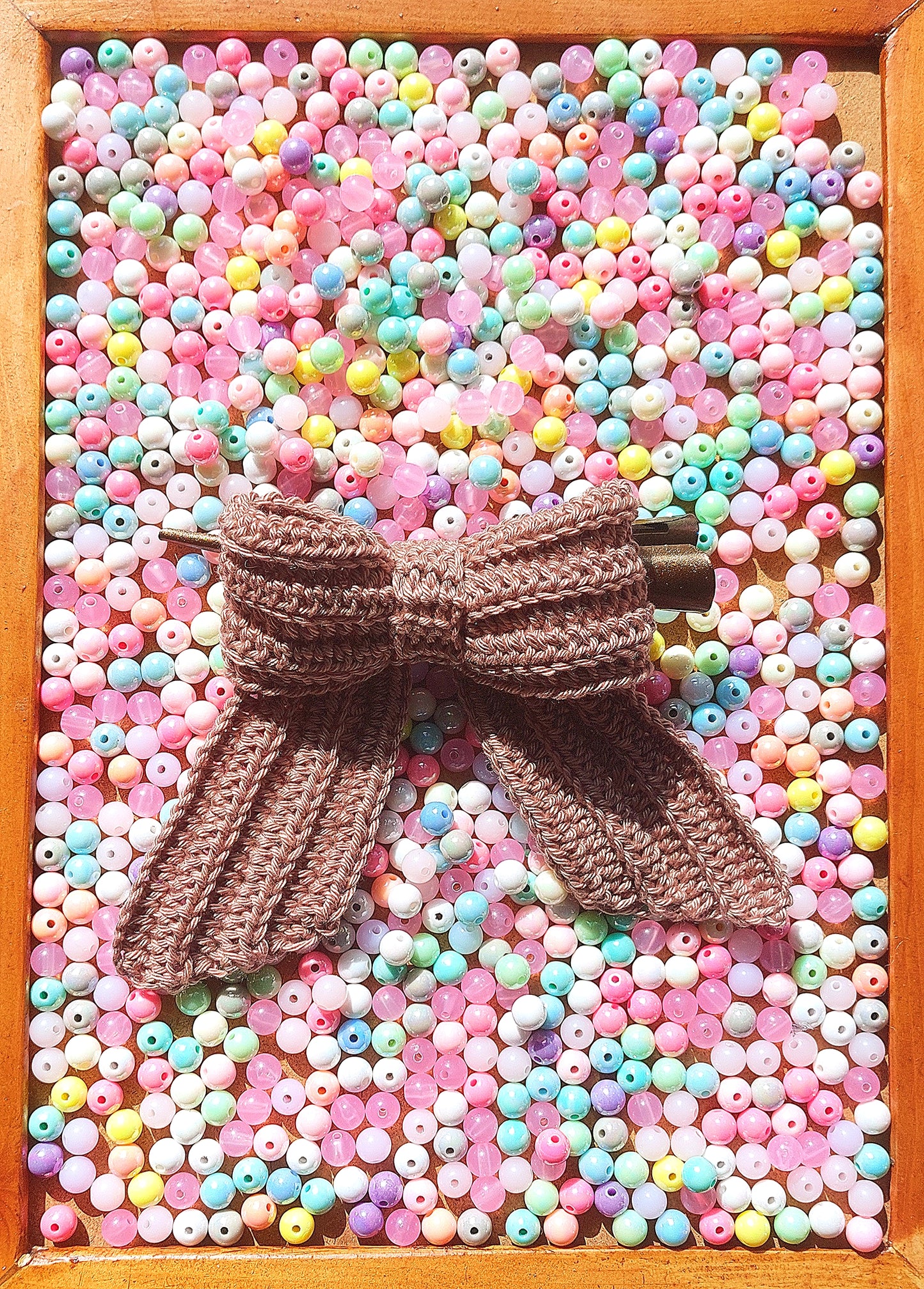 Crochet Hair Bow - Belle