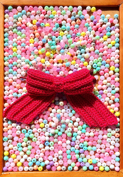 Crochet Hair Bow - Belle