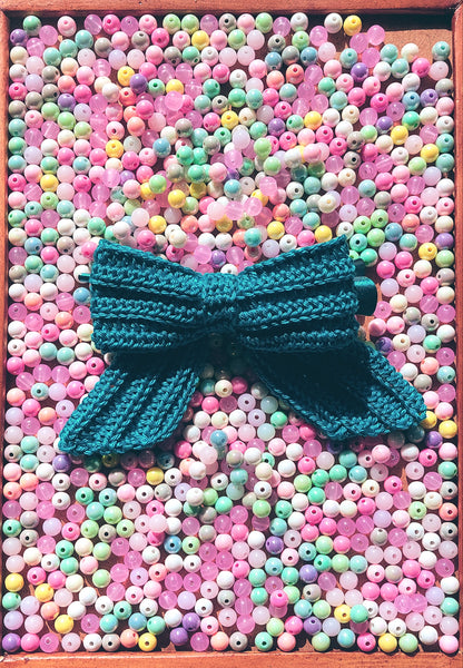 Crochet Hair Bow - Belle