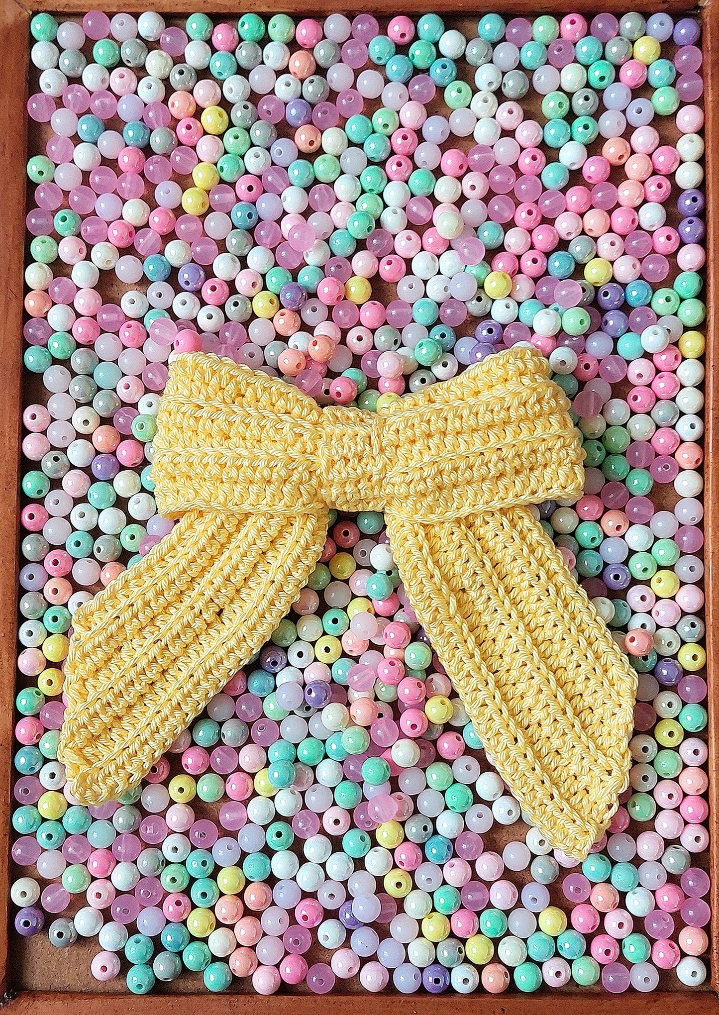 Crochet Hair Bow - Belle