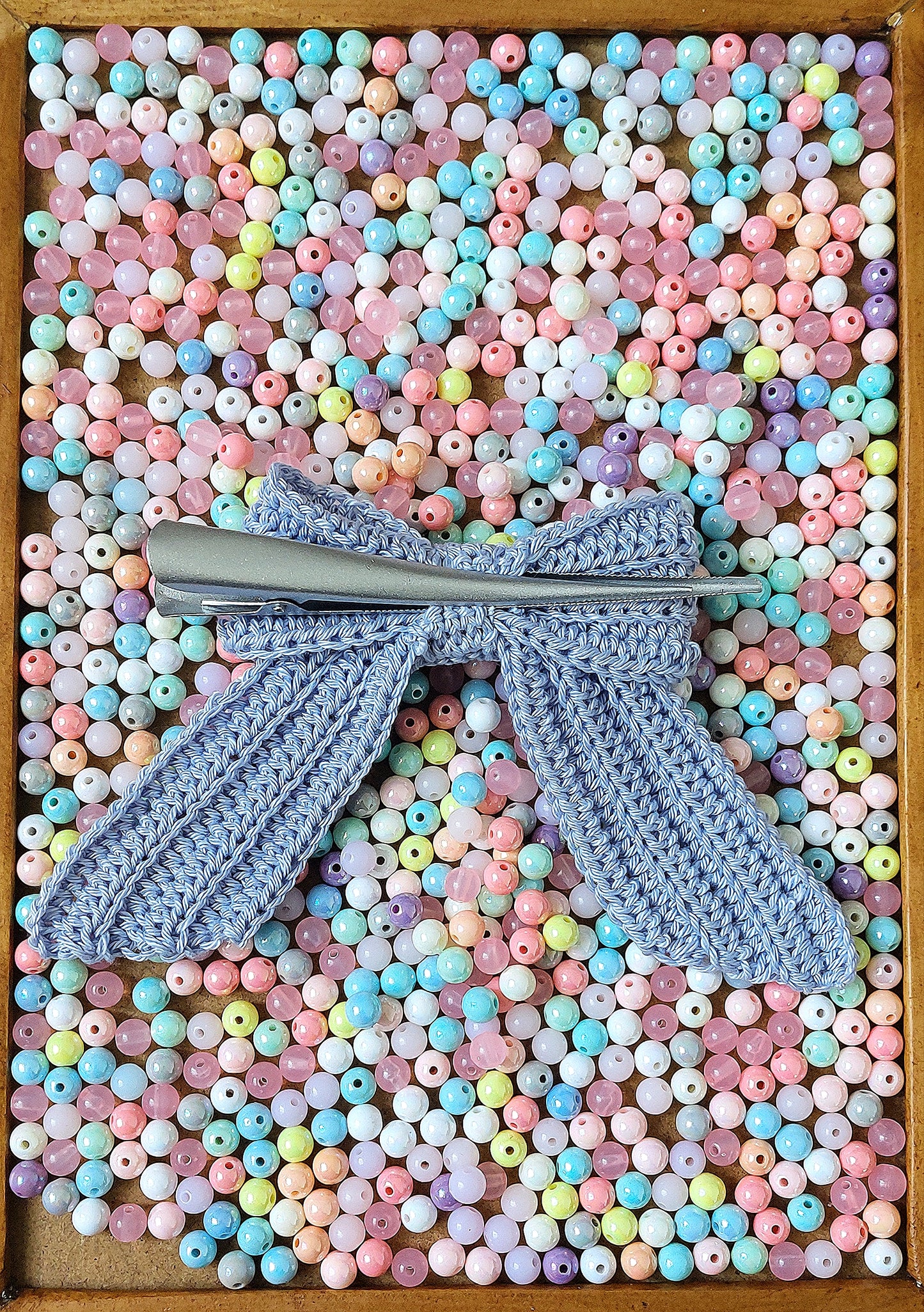 Crochet Hair Bow - Belle