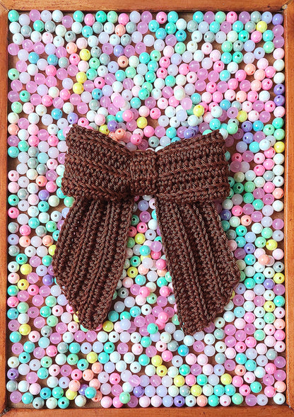 Crochet Hair Bow - Belle