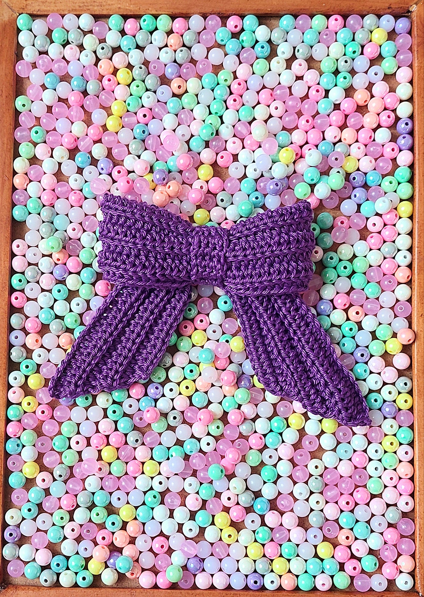 Crochet Hair Bow - Belle