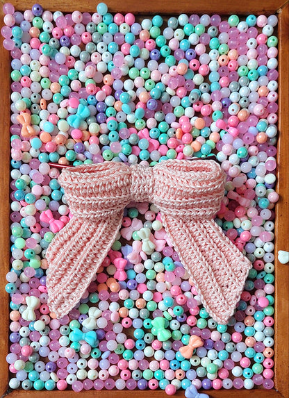 Crochet Hair Bow - Belle