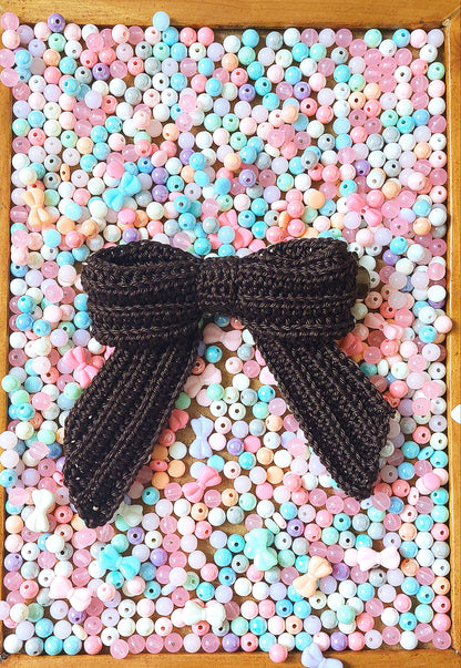 Crochet Hair Bow - Belle