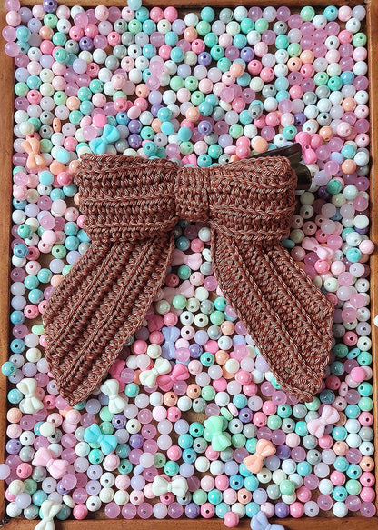 Crochet Hair Bow - Belle