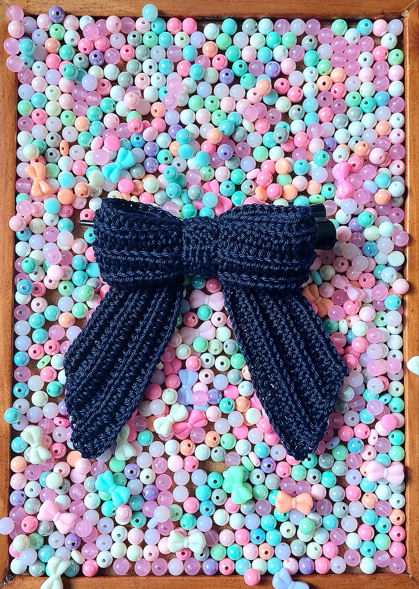 Crochet Hair Bow - Belle