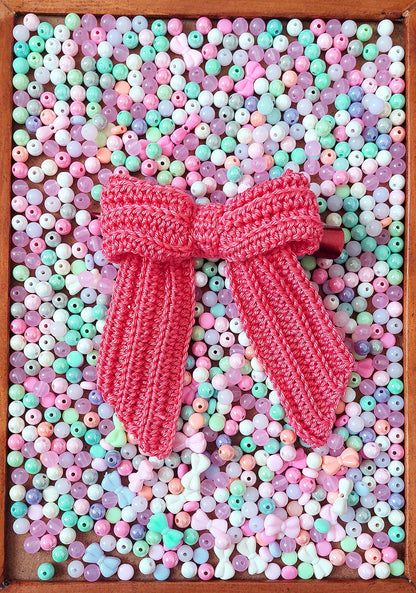 Crochet Hair Bow - Belle