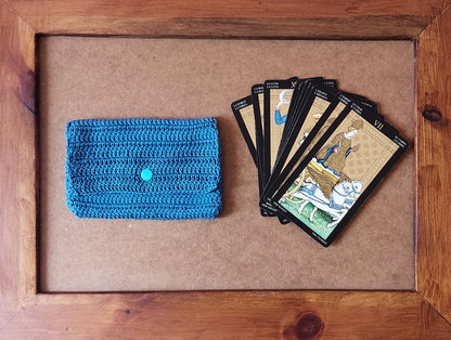 Crochet Tarot Bag (Standard Tarot Size 7x13)