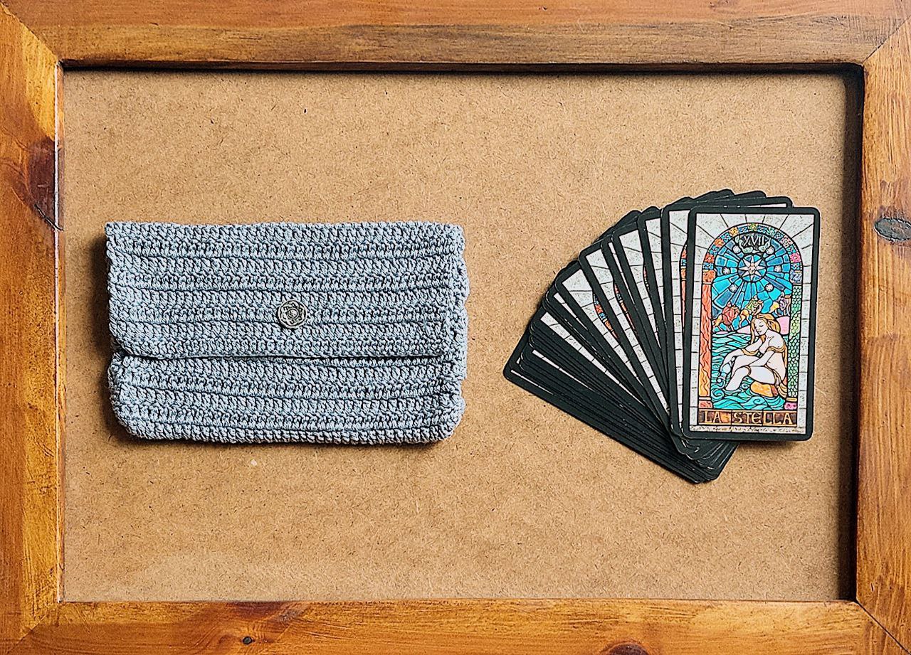 Crochet Tarot Bag (Standard Tarot Size 7x13)