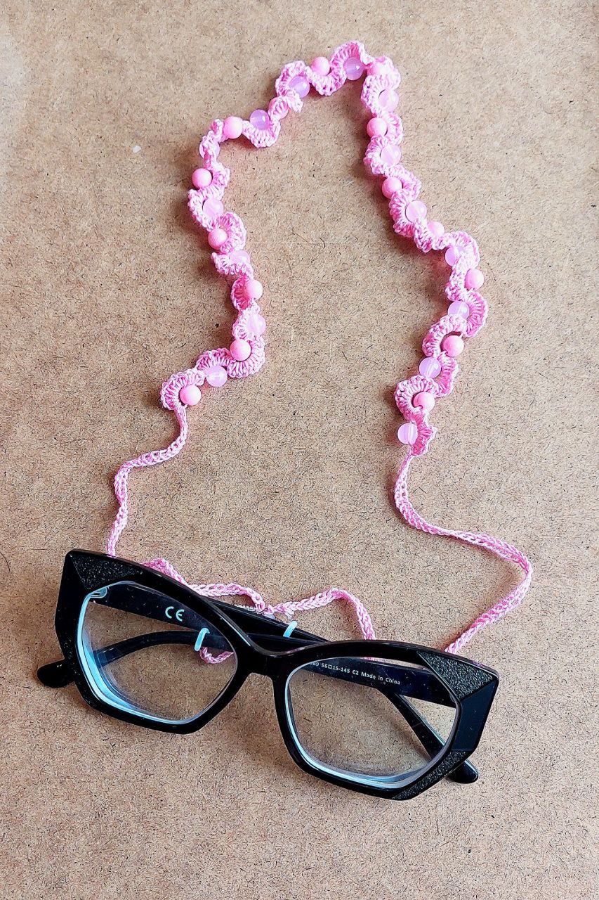 Mermaid Crochet Eyeglasses Chain & Necklace