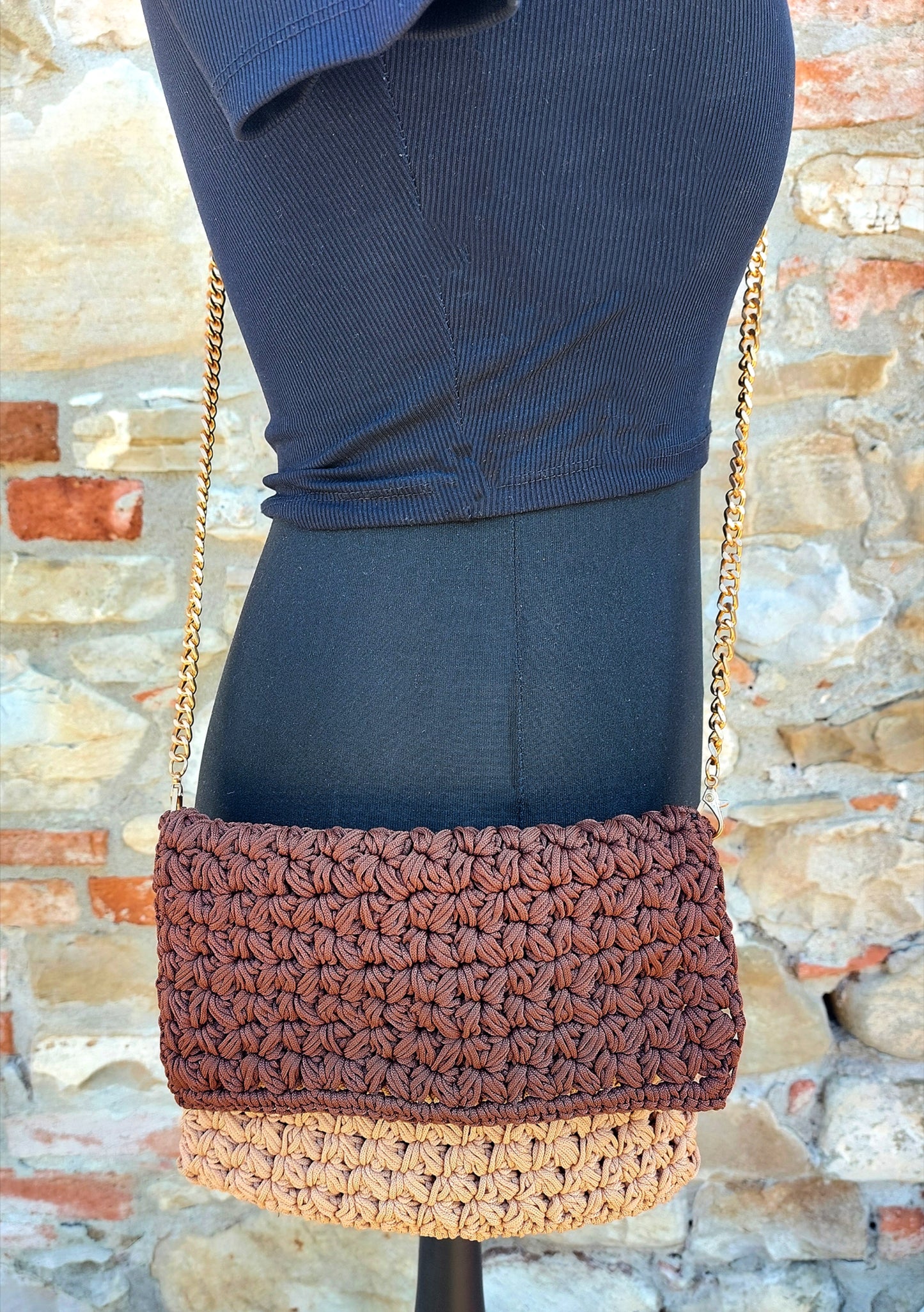 Wisteria Crochet Pochette